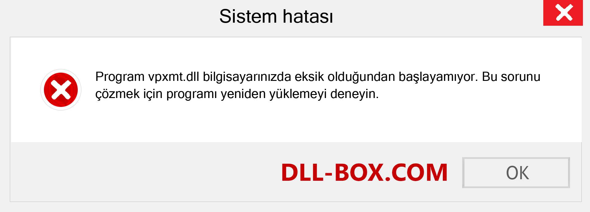 vpxmt.dll dosyası eksik mi? Windows 7, 8, 10 için İndirin - Windows'ta vpxmt dll Eksik Hatasını Düzeltin, fotoğraflar, resimler